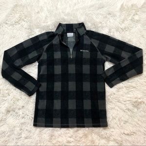 Columbia Buffalo Plaid Pullover Kids Large